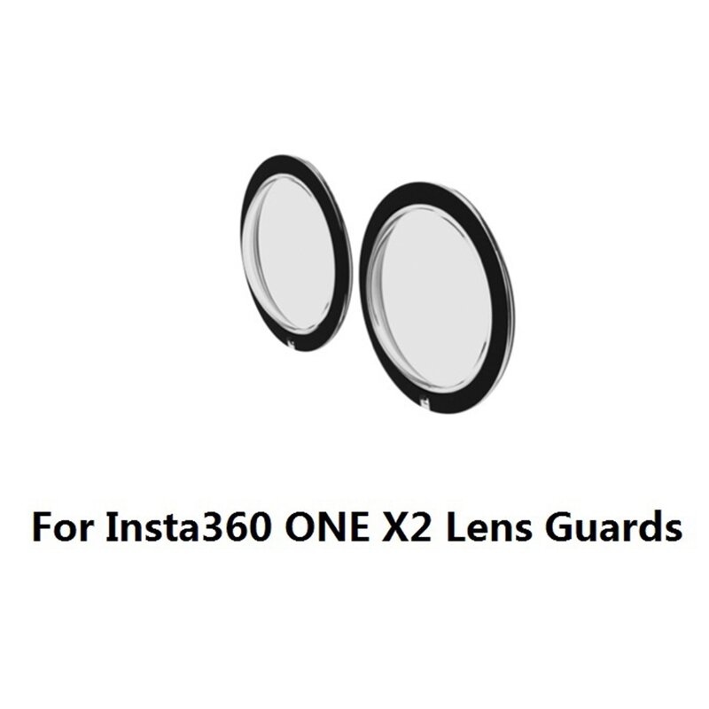 Dla Insta360 jeden X2 osłony obiektywu ochrony panoramiczny akcesoria do kamer sportowych osłona obiektywu