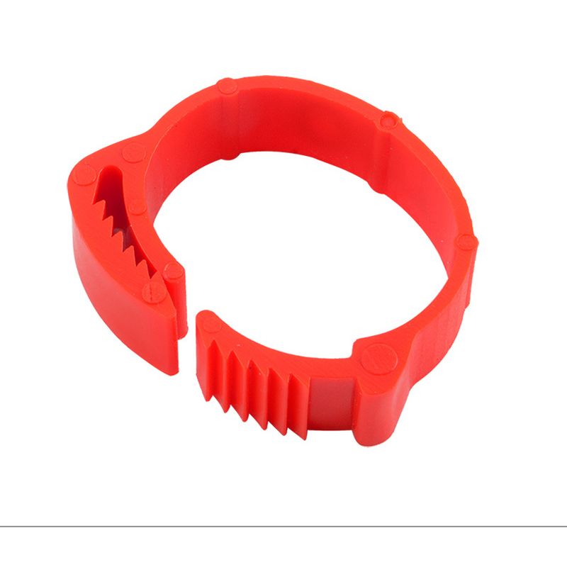 Hot Sale Chicken Foot Ring Adjustable Size Poultry Leg Digital Label Buckle Ring 4Colors Plastic Farm Marker Tool