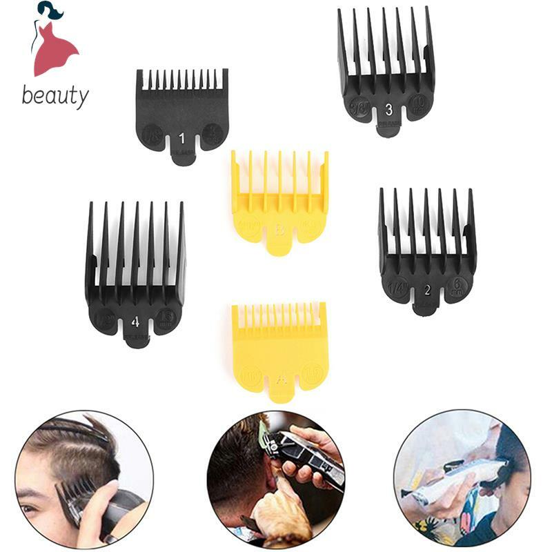 2/4pcs Hair Clipper Guards Guide Combs Trimmer Cutting Guides Styling Tools Attachment Compatible 1.5mm 3mm 4.5mm 6mm 10mm 13mm