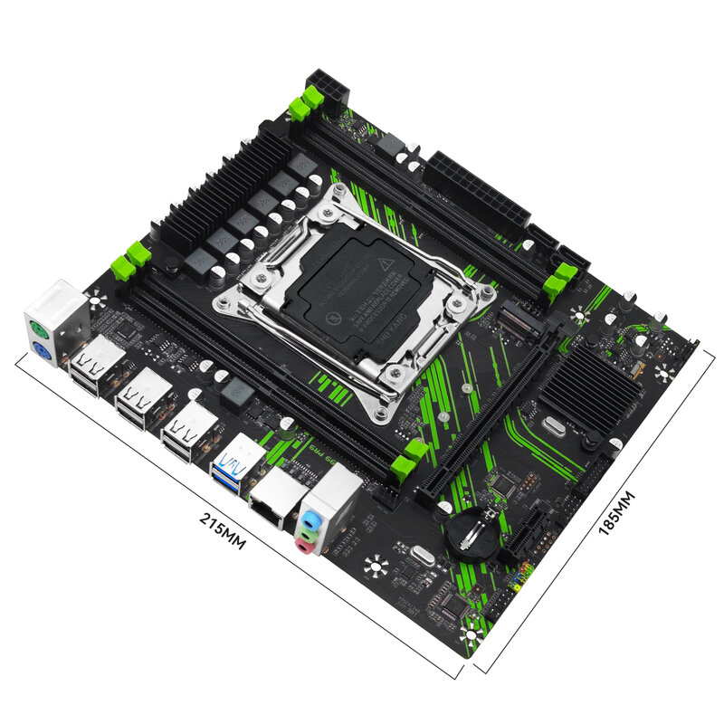 MACHINIST-X99 Placa-mãe PR9, Suporte LGA 2011-3, Xeon E5 2667 2666, Série V3 V4, Processador CPU, RAM DDR4 ECC, NVME, M.2 SATA 3.0