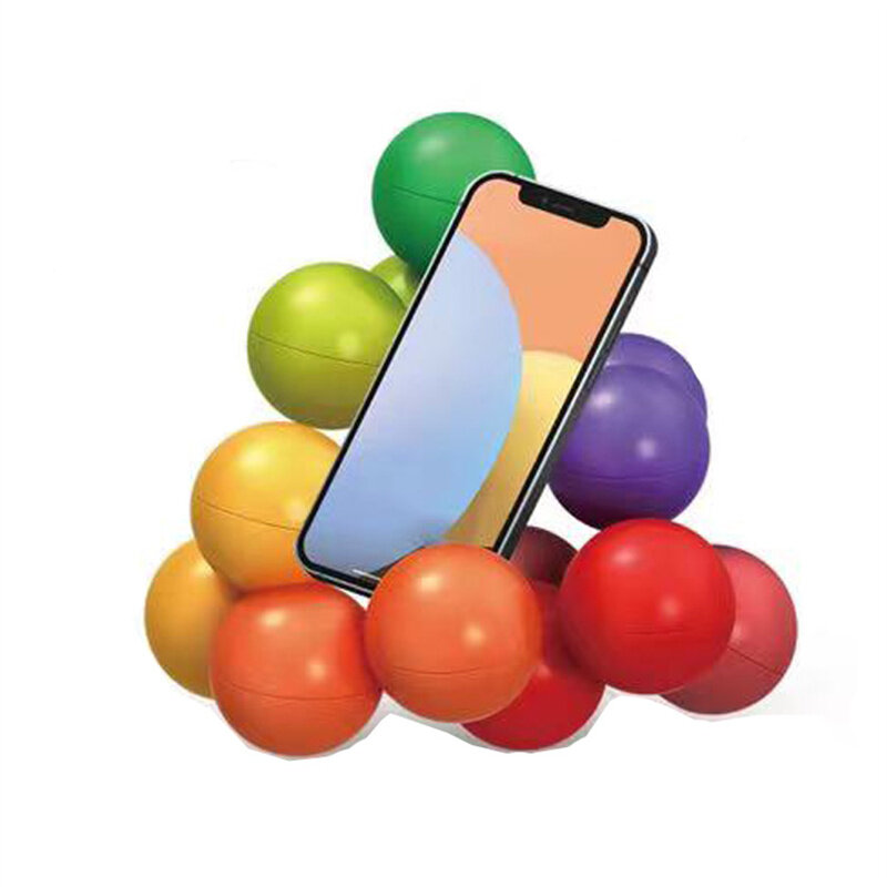 New Shape-variabile Magic Decompression Puzzle 2.5cm Rainbow Bead Ball Fidget Toy per alleviare lo Stress