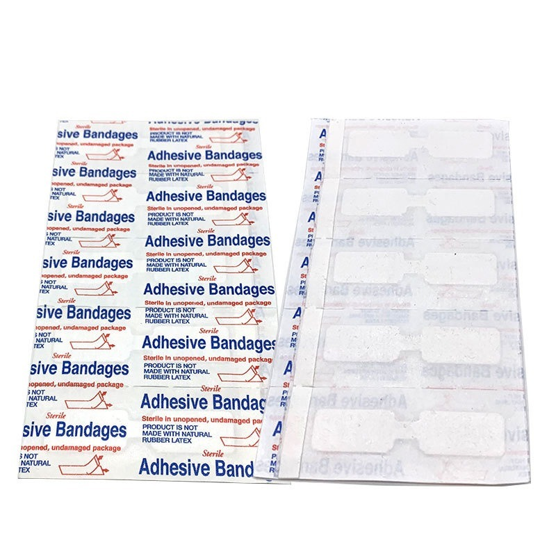 10pcs/lot Mini 1*4.6cm Sutureless Patch Wound Dressing Band Aid Sports Wound Adhesive Bandages Sticking Plaster First Aid Patch