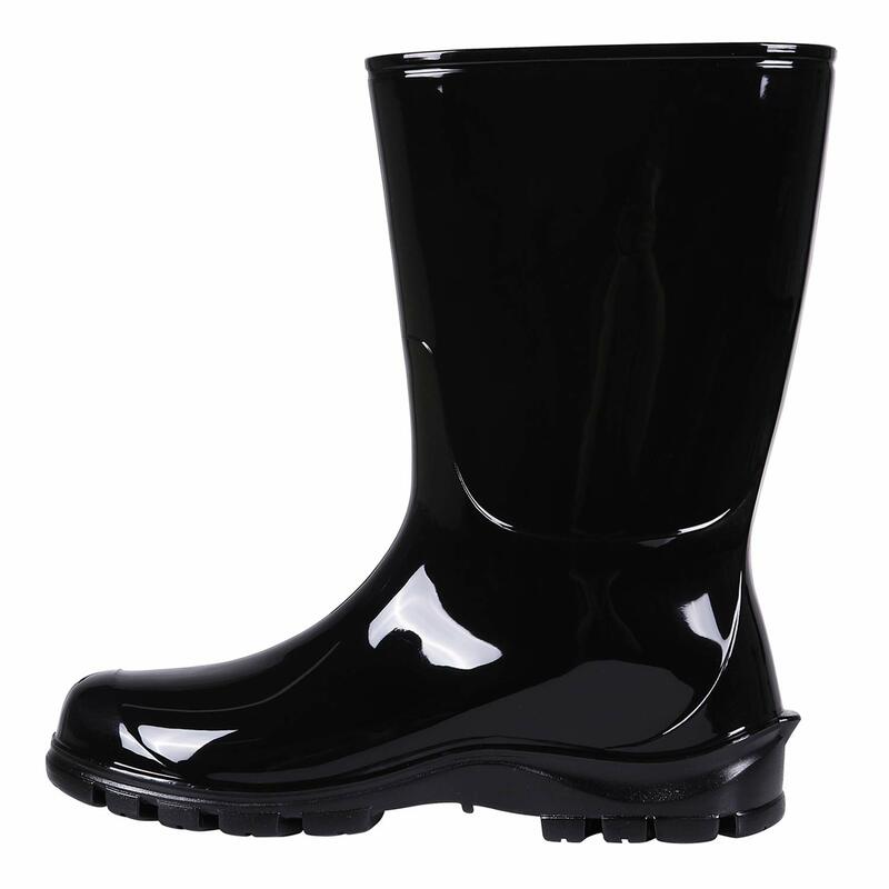 Comwarm-Botas de chuva antiderrapantes impermeáveis para mulheres, sapatos de jardim de borracha, trabalho ao ar livre, moda impressa, conforto, feminino