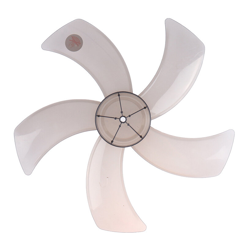 1Pc Hot Sale 16 Inch Huishoudelijk Plastic Ventilatorblad Vijf Bladeren Met Moer Cover Voor Voetstuk Ventilator