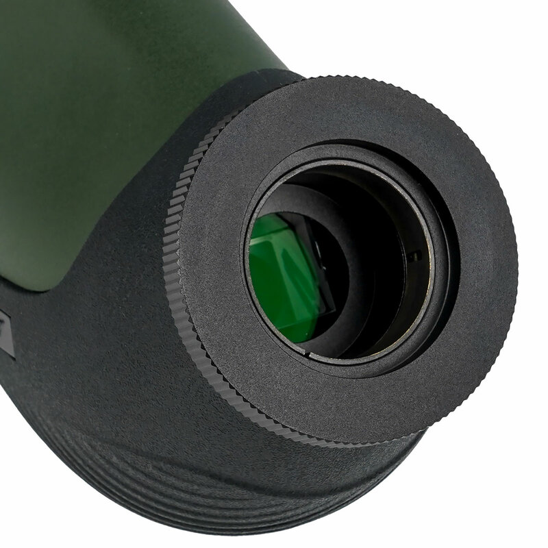 Svbony SA412 20-60X80กล้องส่องทางไกลเลนส์สีเขียวแบบทหาร45องศา1.25นิ้วเลนส์ใกล้ตาที่ดีที่สุด