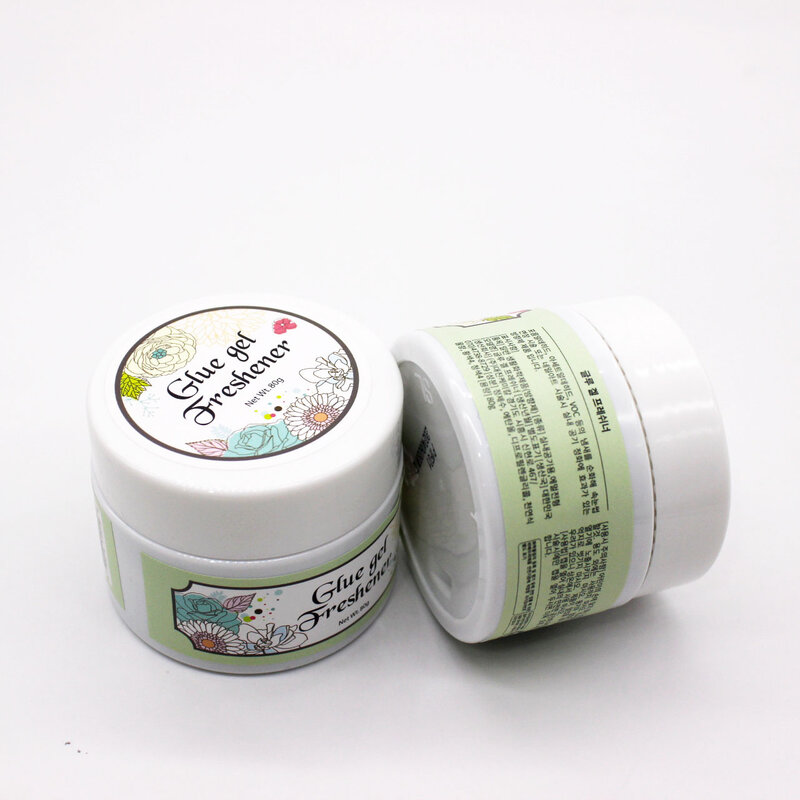 80g Glue Gel Freshener Beauty Makeup Tools Fragrance Gel Fresh Air Lash Extension Supplies Made In Korea Wholesale