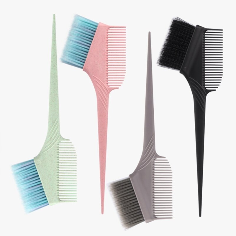 Brosse teinture cheveux pratique, outil coiffure facile à utiliser, parfait pour coloration des cheveux à maison