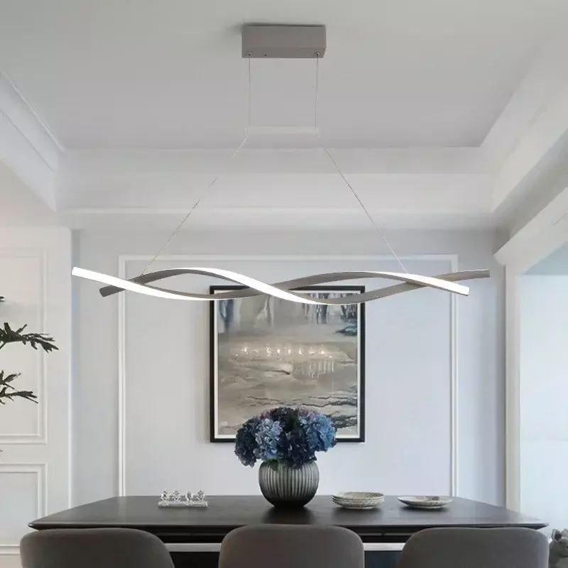 Lámpara colgante LED moderna para sala de estar, comedor, Cocina, Bar, dormitorio, candelabro de techo, decoración interior del hogar, accesorio de iluminación brillante