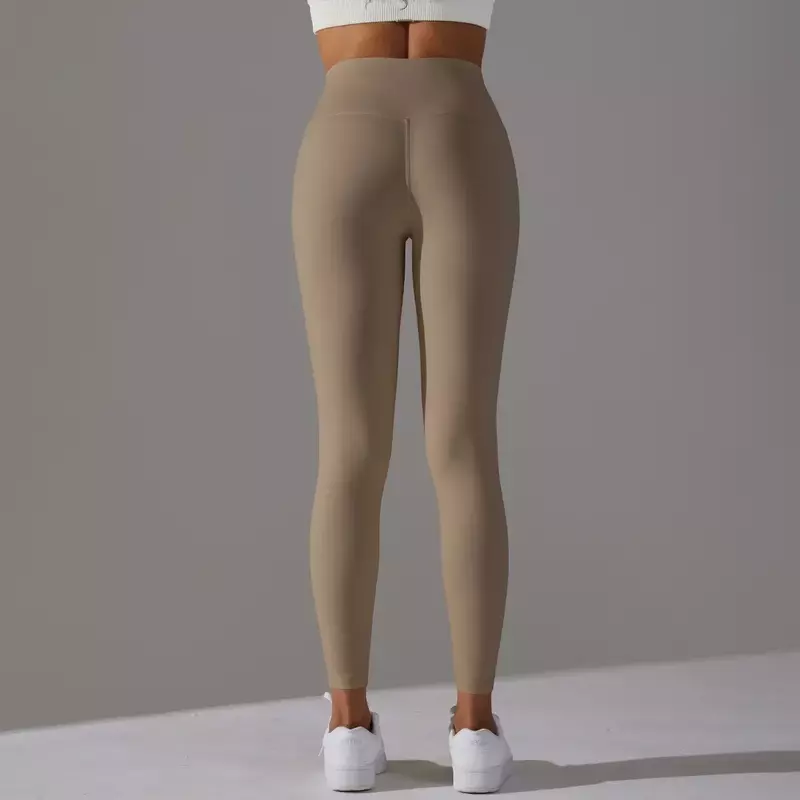 Pantalon de yoga taille haute pour femme, capris serré, levage de la hanche, pêche au miel, fitness sportif, nouveau, No Awk48.ness Line
