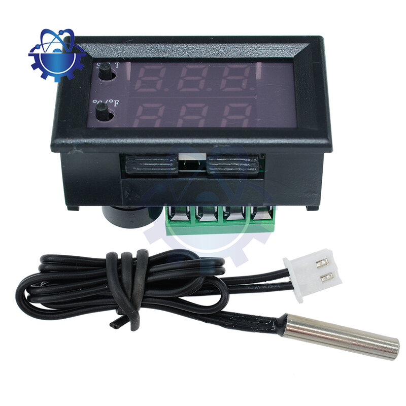 1PCS W2809 W1209WK Digital LED Thermostat Temperatur regler Smart Temp Sensor Platine Modul 12V DC Wasserdichter NTC Sensor