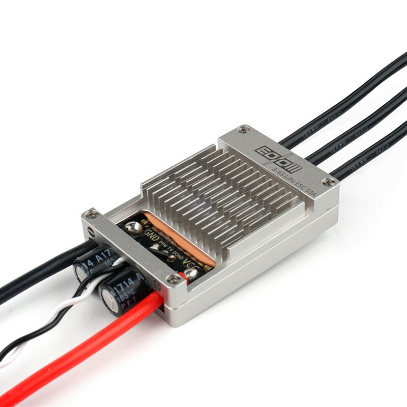 Sunnysky eleo50a産業escは、rc escやその他の産業用の4〜6sの電圧をサポートします