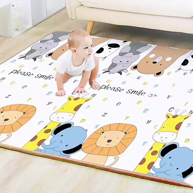 Kartoon wzór mata do zabawy dla dziecka Xpe Puzzle mata dla dzieci podkładka wspinaczkowa dla dzieci dywanik dla dzieci zabawki dla dzieci 200cm * 180cm