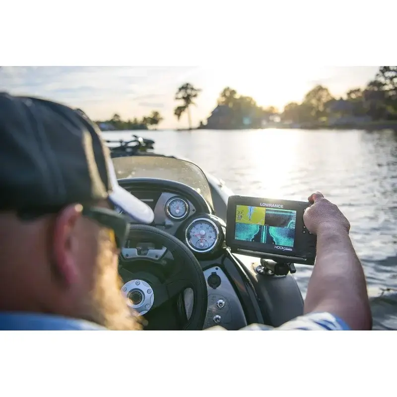 Lowrance Hook Reveal 5 pollici Fish Finders con trasduttore