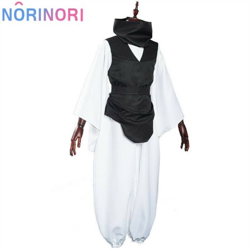 Костюм для косплея аниме Choso Kaisen, топ + жилет + брюки, черная, коричневая униформа, наряд для женщин и мужчин, модель на Хэллоуин