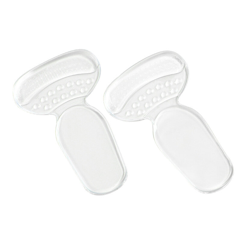 T-shaped Silicone Gel High Heels Heel Protector Stickers Insoles Women Heel Spur Pain Relief Foot Cushion Antiwear Shoe Pads