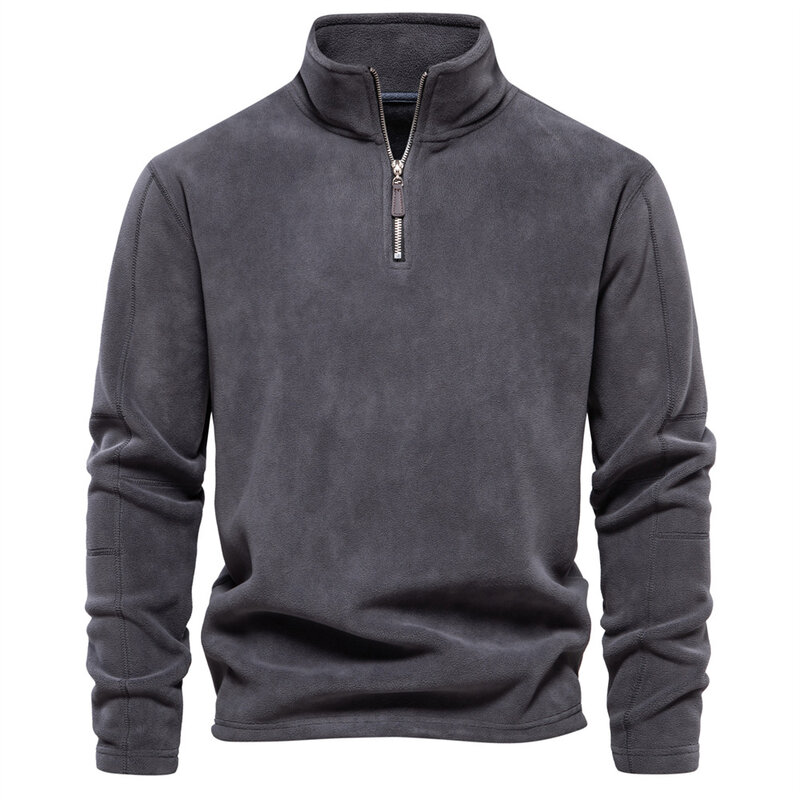 BOLUBAO 2023 Outdoor Casual Hoodie Sweatshirt Men's Cotton Warm Zipper Collar Top High Quality Design Hot Hoodie Sweatshirt Men