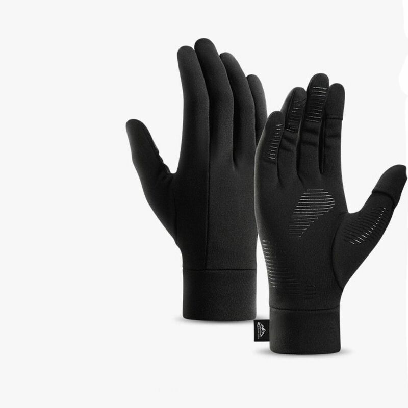 Перчатки с защитой от пота, теплые перчатки с закрытыми пальцами, впитывающие кожу перчатки для верховой езды, Нескользящие дышащие велосипедные перчатки, спортивные