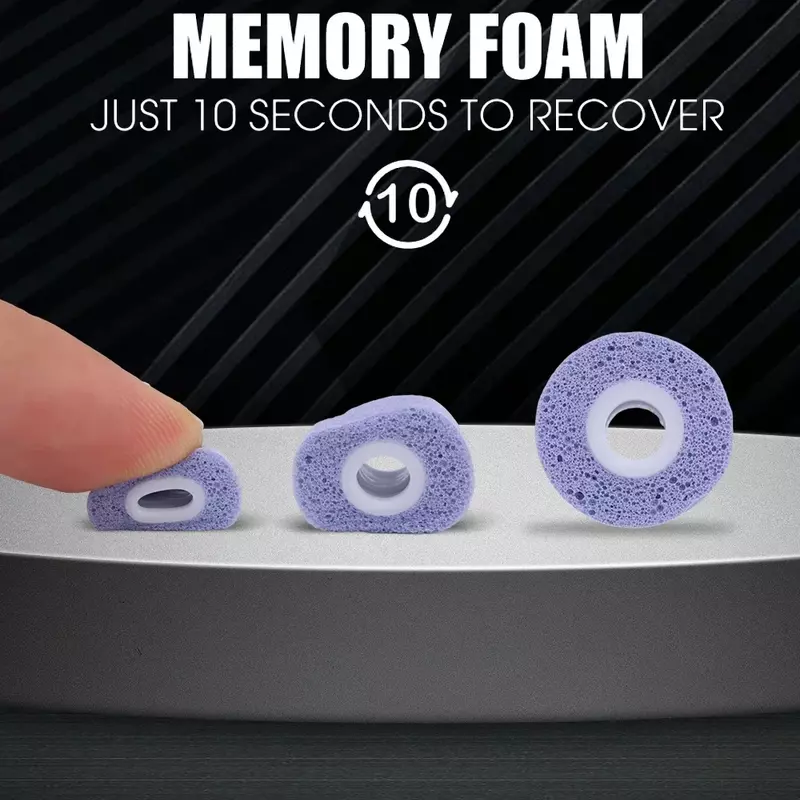 Anti-Slip Memory Foam Earbuds para Samsung Galaxy Buds, Tampões, Ear Pads, Caps Acessórios, fones de ouvido, 2 Pro, 1 par, 2 pares, 3 pares