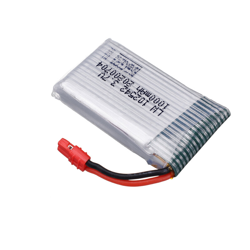 3.7v 1000mah Lipo Battery + Charger for Syma X5HC X5HW X5UW X5UC RC Quadcopter Drone Spare Parts 3.7 V 1000 mah