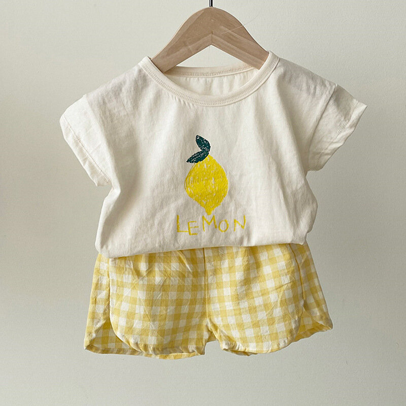Baby Pajamas Sets Cotton Child Pajamas Toddler Summer Sleeveless Baby Nightwear Pyjamas Kids Cartoon Homewear Clothes