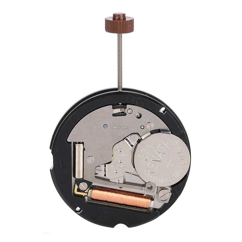 Reloj de cuarzo Original para hombre, accesorio de reparación con doble calendario, para comer 517