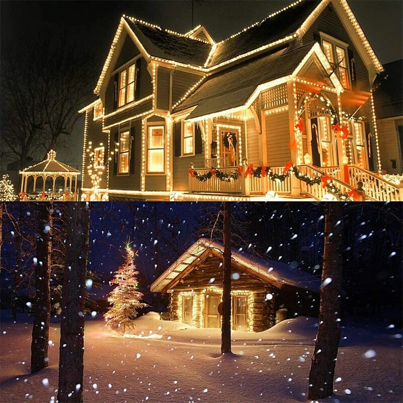 Guirnalda de luces LED con cable de cobre para Navidad, lámpara de hadas con control remoto para interior, dormitorio, exterior, Patio, decoración de fiesta de boda