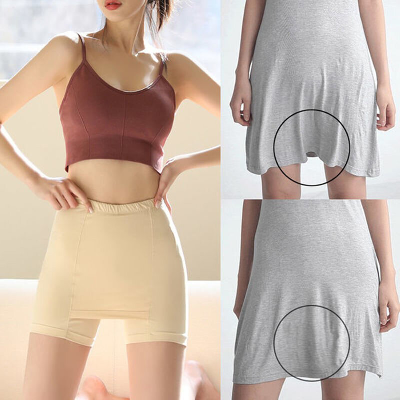 Summer Safety Pants Basic Shorts Under Skirt Female Korean Fashion Underwear Girls Plus Size Casual Soft Leggings Cotton Tights