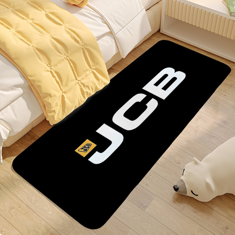 Karpet anti licin untuk kamar tidur J-JCB, karpet kustom ruang tamu kamar mandi, keset pintu masuk Interior rumah, item dekorasi ruang