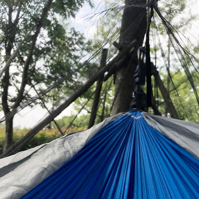 Große Camping Hängematte Moskito Net Bug Net Passt Alle Größe Hängematten Hohe Qualität Leichte Hängematte Netting Schnelle und Einfache Set up