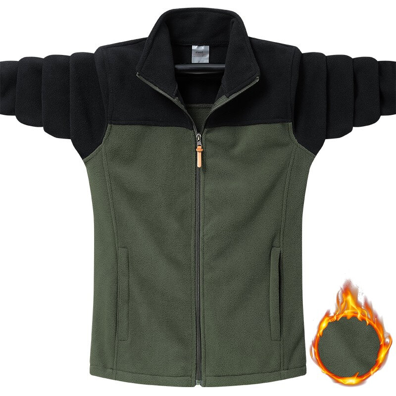플러스 사이즈 9XL 겨울 폴라 플리스 재킷, 남성 전술 소프트 쉘 방풍 캠핑 코트, 여성 패션 커플 따뜻한 하라주쿠 파카