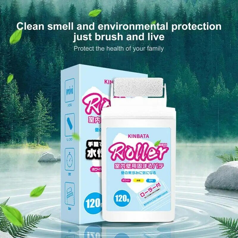Small Roller Wall Patching Brush Graffiti Cover Repair Cream Treatments Small Roller Brush For DIY Renovation Wall Advertisement