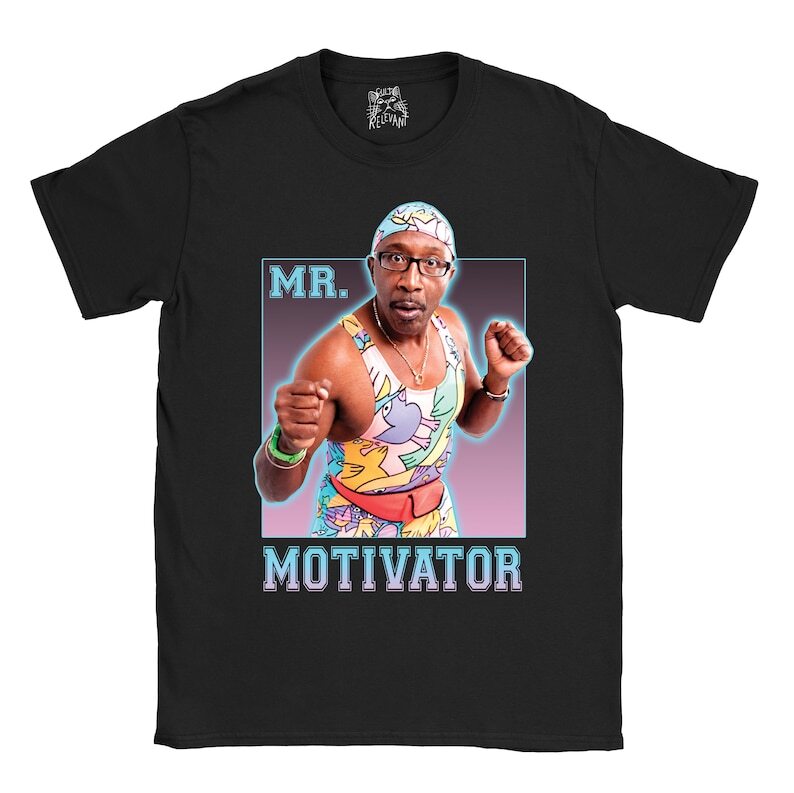 Mr Motivator Retro T-Shirt Gotta Get Moving! Vintage