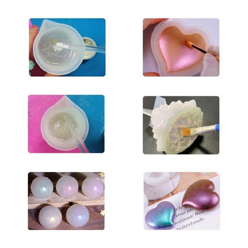 エポキシ樹脂天然ミネラル,真珠光沢顔料,天然ミネラル,化粧品グレード,1セット