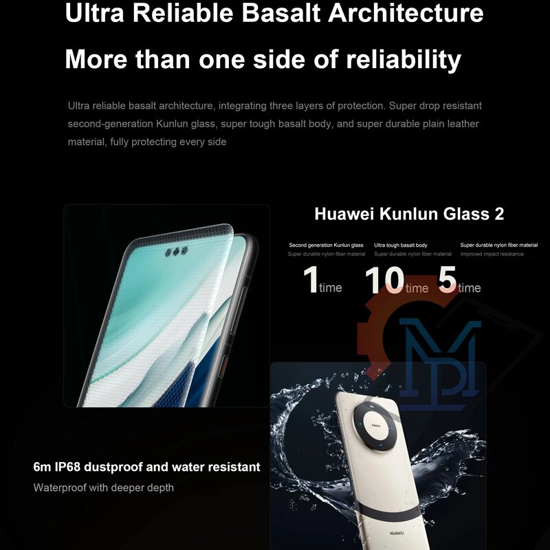 Huawei-Smartphone d'origine Mate 60 Pro +, 6.82 pouces, 120Hz, Kunlun Glass, 2 écrans, Kirin 9000S, 16/09/2018 yOS 4.0, NDavid