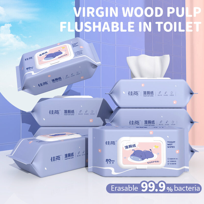 2er Pack (160 stücke) Hämorrhoiden-Tücher für die tägliche Pflege Toiletten tücher Alkohol-parfüm freie Tücher Pflege tücher aus reinem Baumwoll tuch
