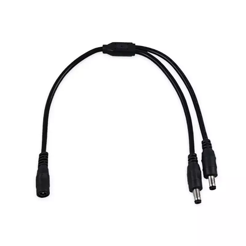12V DC Power Splitter Plug 1 Female to 2 3 4 5 6 8 Male CCTV Cable Camera Cable CCTV Accessories Power Supply Adapter 2.1*5.5mm