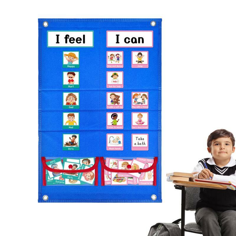 Visual Schedule For Kids Daily Schedule Board With 54 Activity Cards Durable Visual Schedule Toddler Chore Chart For Children Bo