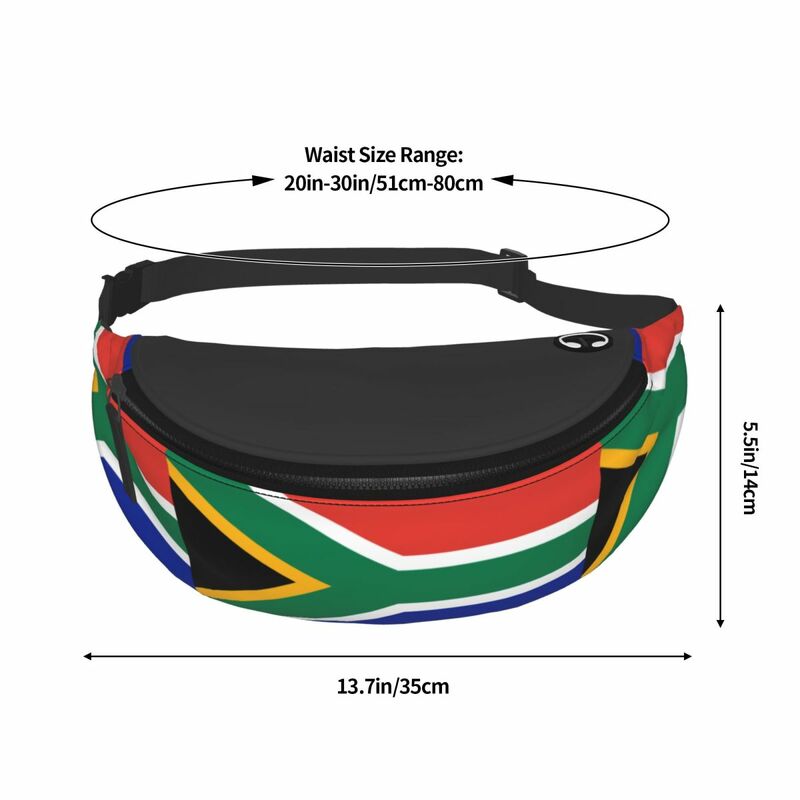 남아공 스프링복스 국기 가슴 가방, 남성 여성, 세련된 가슴 대각선 가방