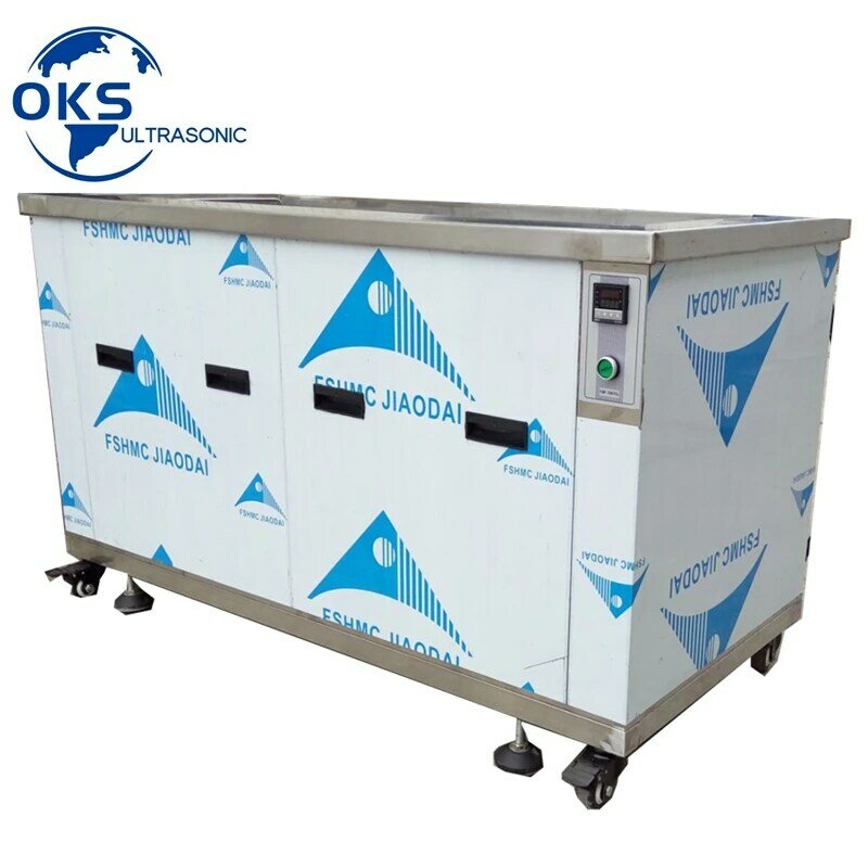 Pembersih transduser ultrasonik Digital 130L 1800W, pembersih ultrasonik dengan pengatur waktu dan penyesuaian daya
