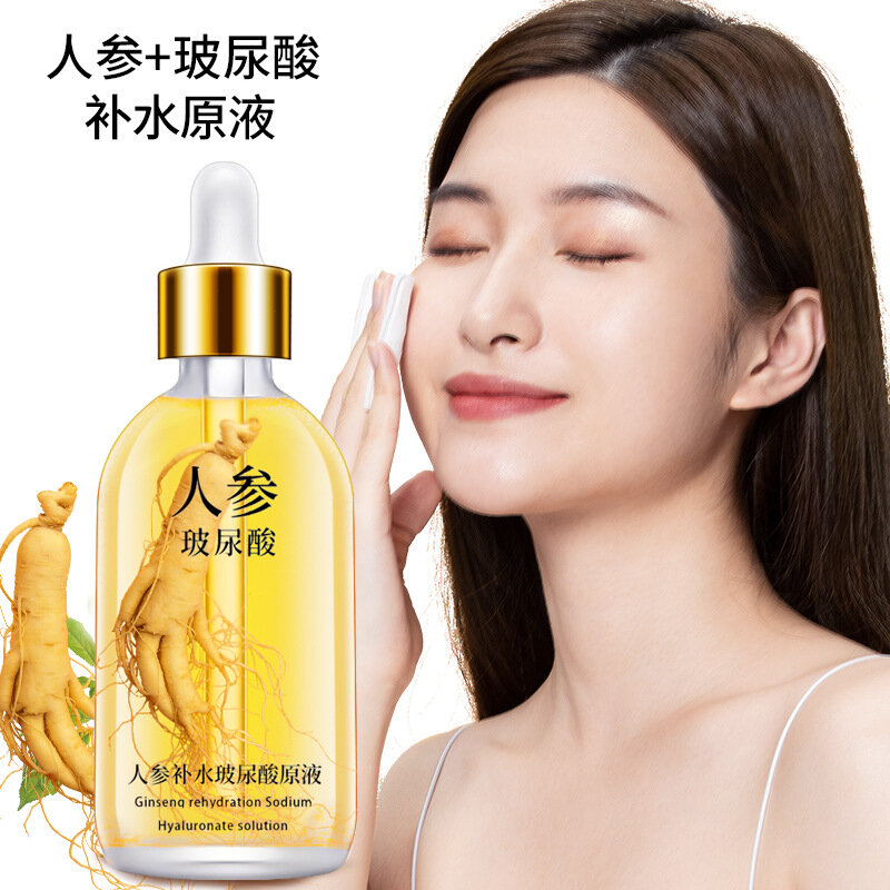 100ml New Ginseng Acetyl Hexapeptide-8 Face Essence Six Peptides Gold Essence Preventing Dryness/cracking and Repairing Serum