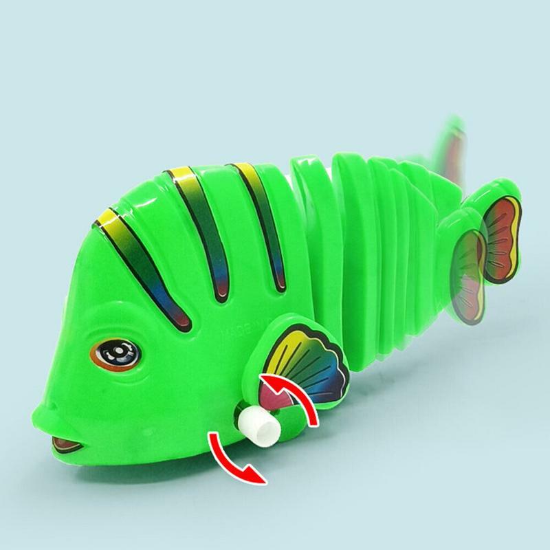 Fish Toys For Kids Funny Clockwork Fish Toy For Kids Parent-child Interactive Toys For Bathroom Basin Swimming Pool Or Tub