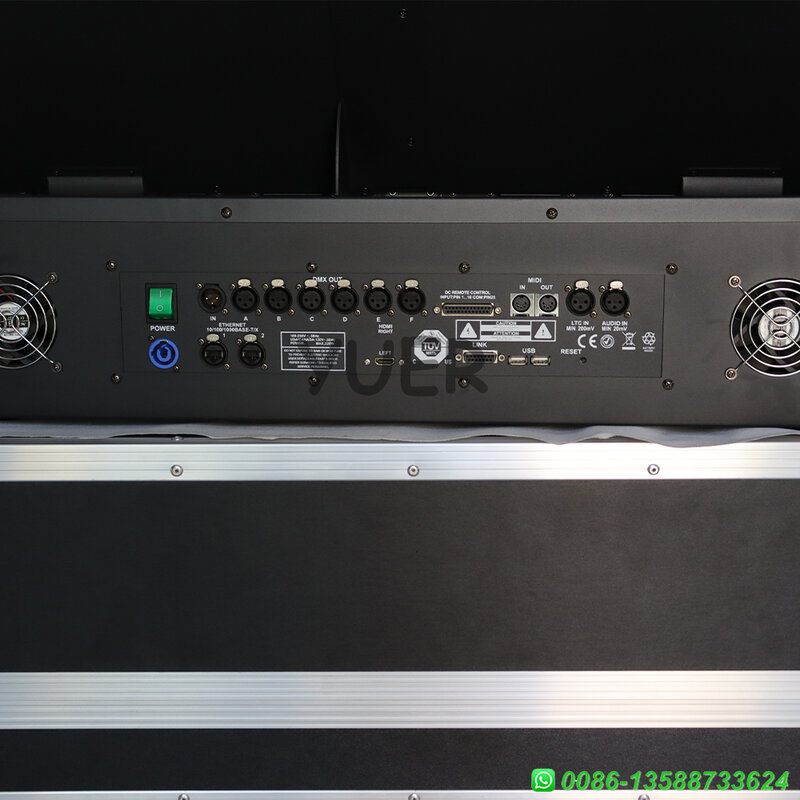 Grand Light Console DMX Teclado para Luzes Em Movimento, LED Video Media Stage, Disco Party Lighting Controller