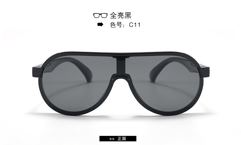 Children Bendable Flexible Silicone Eyewear Cycling UV400 Polarized Lens Girls Boys Glasses Outdoor Sports Kids Sunglasses
