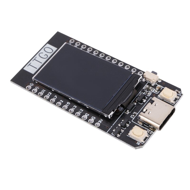 บอร์ดพัฒนาโมดูล Wi-Fi และบลูทูธ Esp32 10X ttgo สำหรับ Arduino 1.14นิ้ว LCD