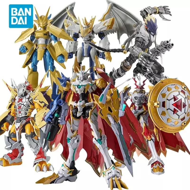 Фигурки героев аниме Bandai, фигурки героев аниме Digimon, приключения, война, греймон, гарурумон, дукэмон, Коллекционная модель, подарки для детей