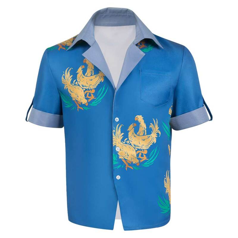 Final Fantasy Cosplay w chmurze 7 kostium przebranie dla dorosłych mężczyzn kobiet T-shirt stroje z koszulą kostium karnawałowy na Halloween
