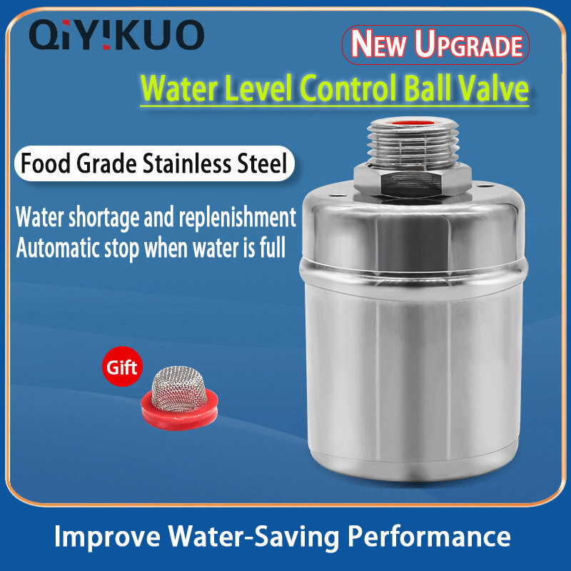 304 Stainless Steel Floating Ball Valve Water-Saving Device Level Control Fully Automatic Replenishment No Electricity Required