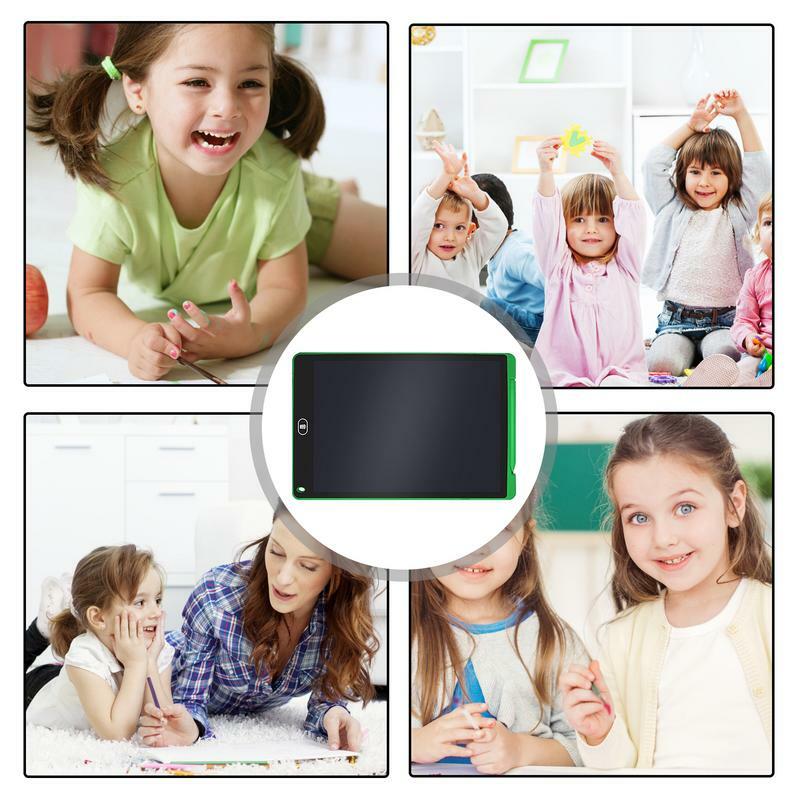 Tablet do pisania LCD dla dzieci 8,5 cala Scribbler Board elektroniczne podkładki do rysowania Doodle Pad malowanie zabawek przenośna aktywność podróży