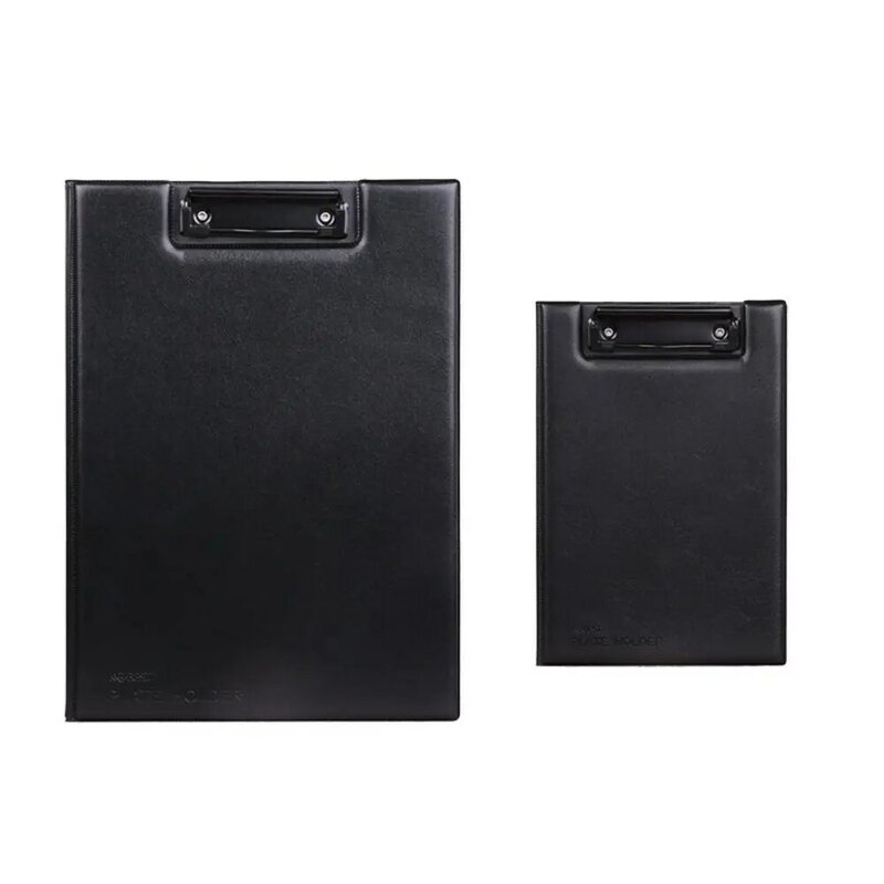 A4/A5 File Folders Stationery Office Supplies for Business Meeting PU Leather Contract Clamp Foldable Clip Boards Writing Pad