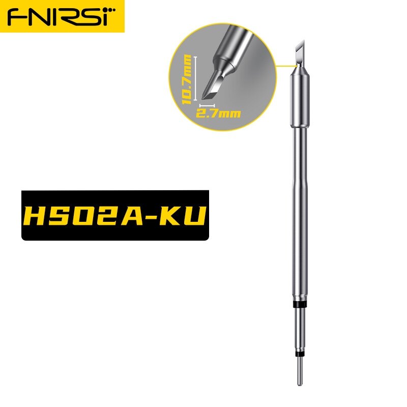 FNIRSI-Kit de substituição de cabeça de solda, série HS-02, B2, C2, JS, I, K, Ku, HS-02A, B Series